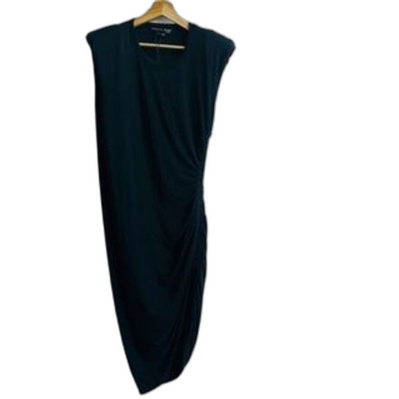 Veronica Beard Black LBD soft stretch modal Brompton Dress Size Large - Picture 2 of 5